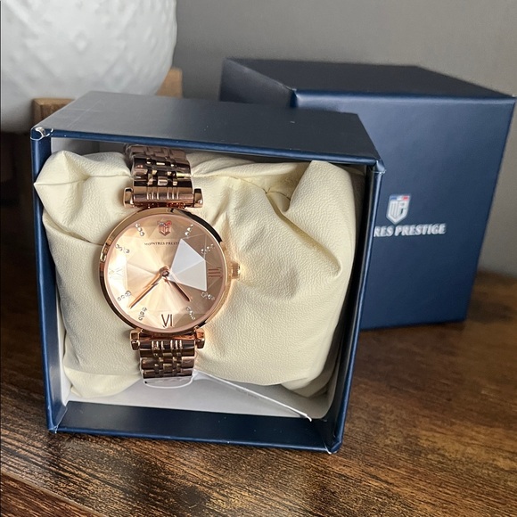Montres Prestige Rose Gold Women’s Watch